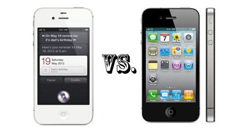 iPhone 4S vs. iPhone 4 詳細比較チャート