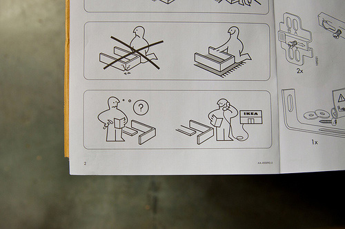 IKEAの説明書