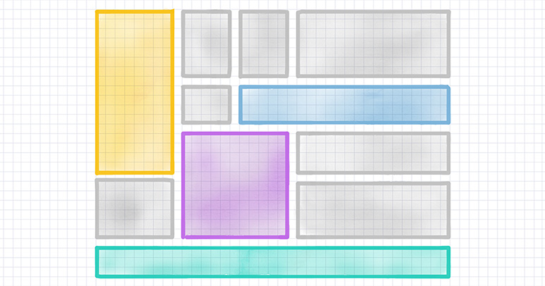 Cssグリッドレイアウトで サイズが違う複数のボックスをタイル状に配置する Webクリエイターボックス
