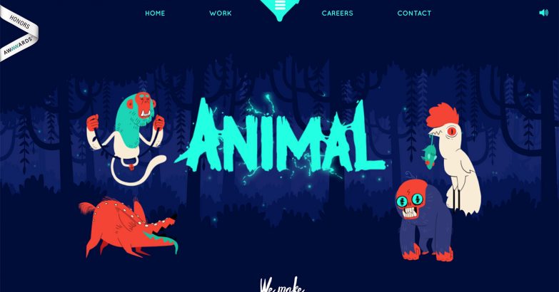 Webデザインギャラリー Animal Webクリエイターボックス